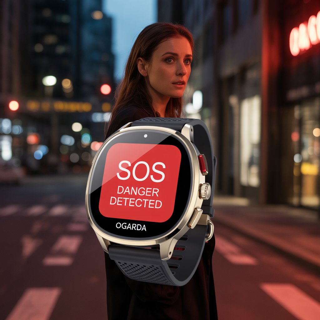 OGARDA Security Watch — SOS Danger Detected